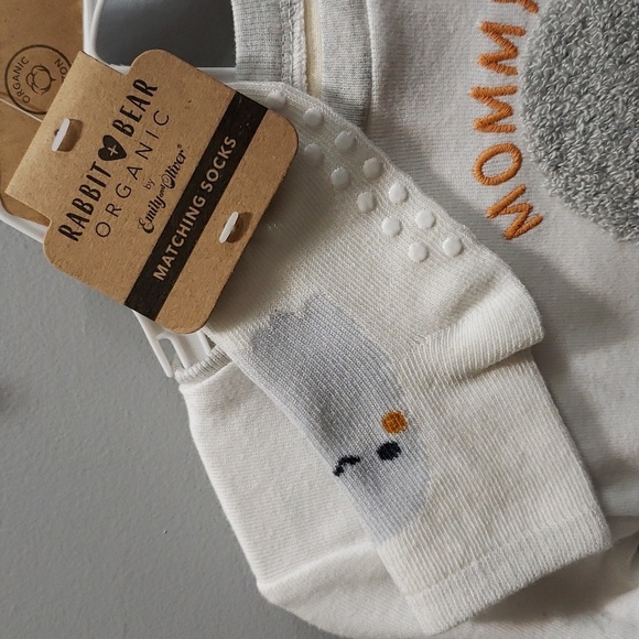 Rabbit & Bear Organic 3-piece Halloween Pajama Set - Picture 3 of 8